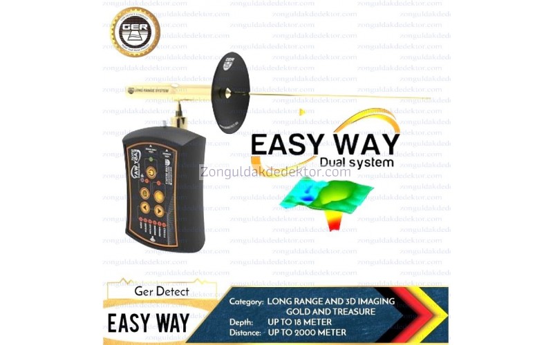 Ger Detect Easy Way Smart DUAL SYSTEM Yer Altı Görüntüleme