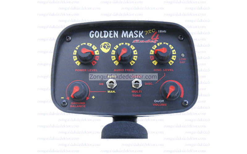 Golden Mask 4 PRO (Yeni Şaft) Dedektör