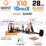 Quest  X10 IDmaxX Dedektör XPointer 1 (Avantajlı Paket)