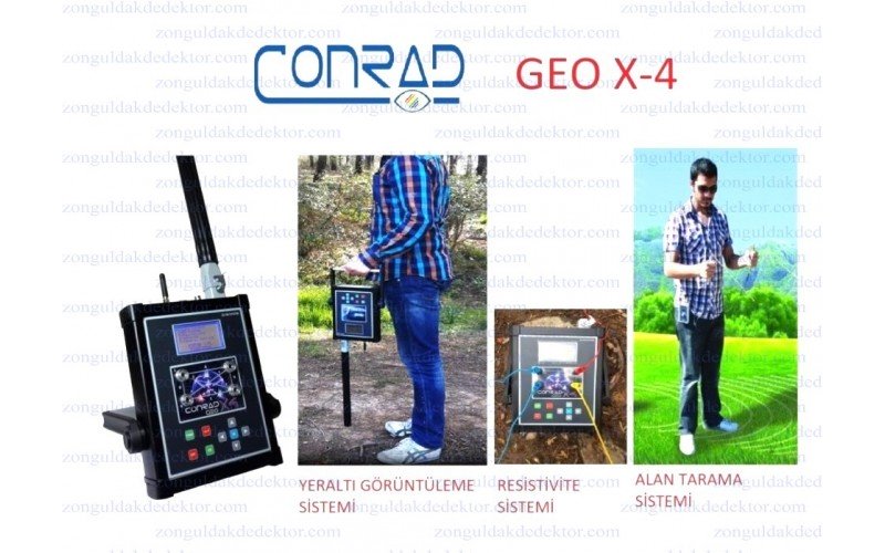 Conrad Detectors Geo X4 Yeraltı Görüntüleme Cihazı